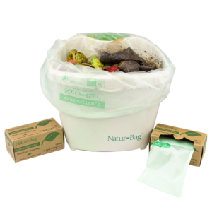 100 Count Bag-To-Nature Compostable Bag And Liner 3 gallon 
