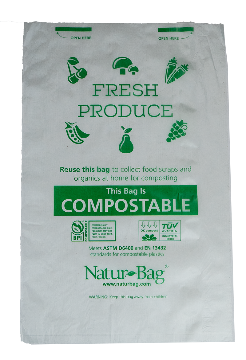100 Compostable Food Service Gloves Compostable Produce Bags