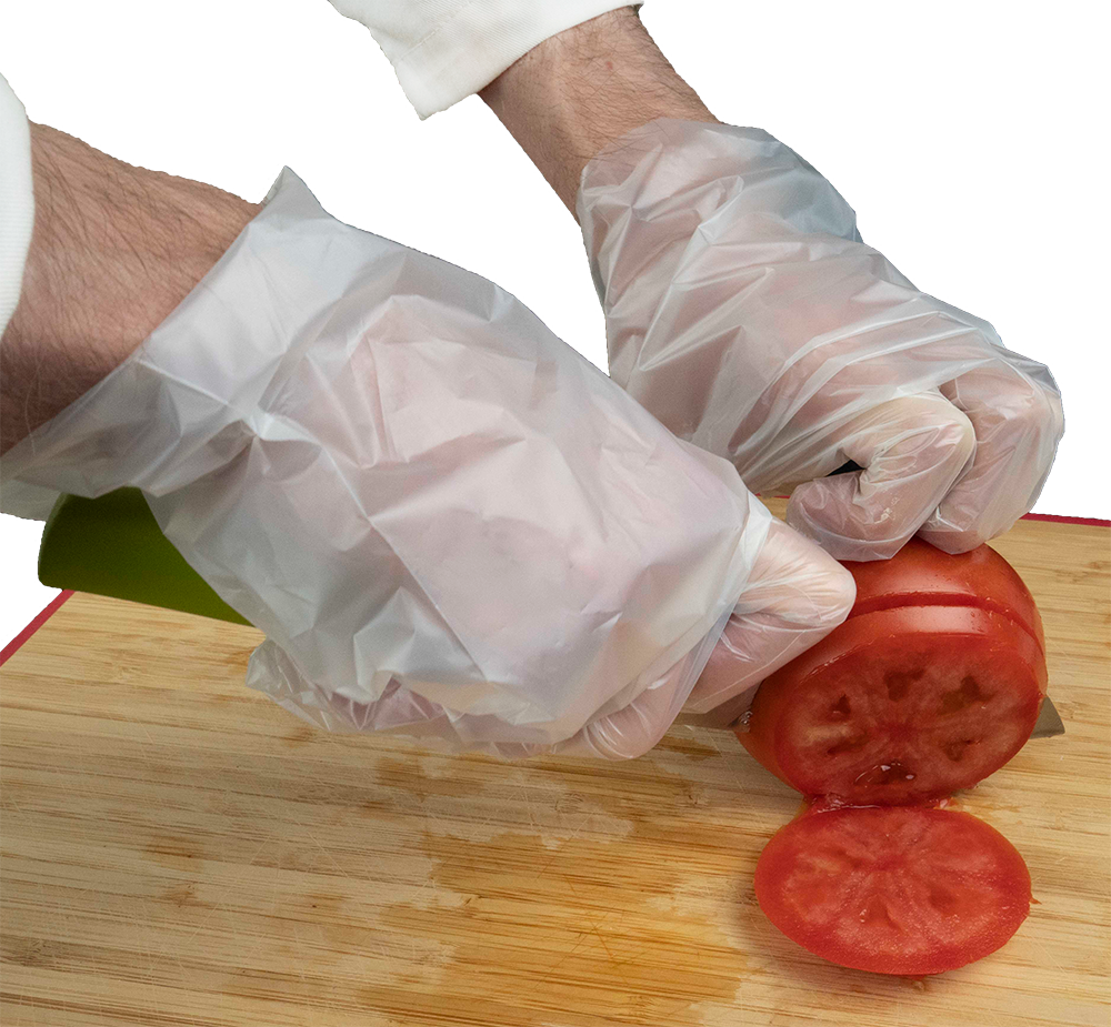 100 Compostable Food Service Gloves Compostable Produce Bags