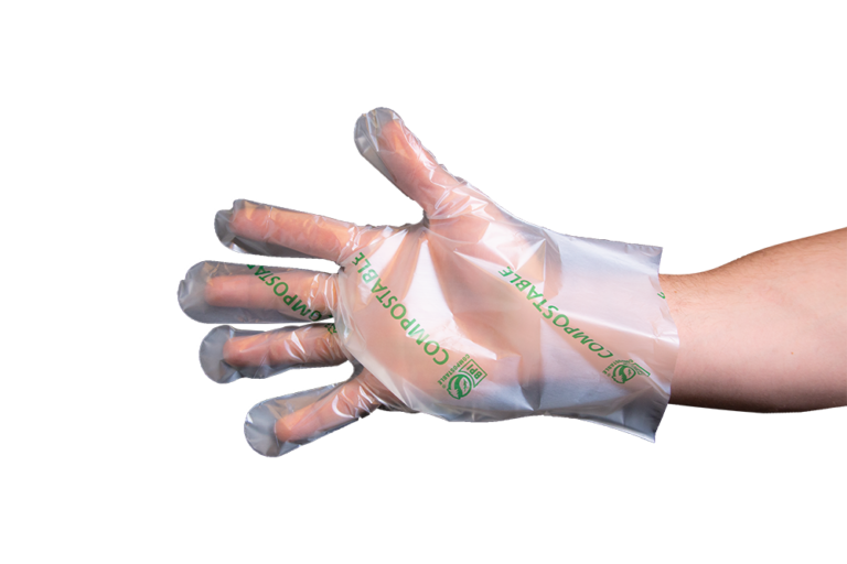 100 Compostable Food Service Gloves Compostable Produce Bags